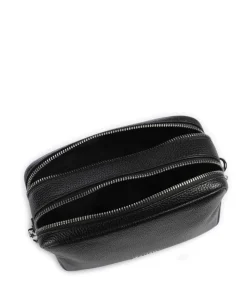 Bryant Medium Umhängetasche genarbtes Rindsleder schwarz