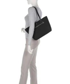 Bryant Shopper Polyester, genarbtes Rindsleder schwarz