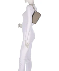 Bryant Small Schultertasche genarbtes Rindsleder taupe