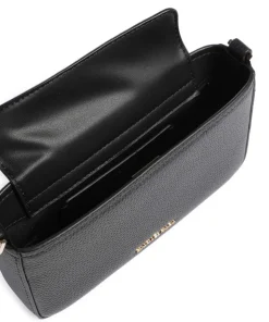 Bryant Small Schultertasche genarbtes Rindsleder schwarz