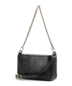 Bryant Small Schultertasche geprägtes Rindsleder schwarz