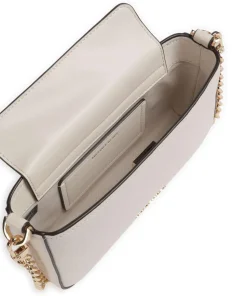 Bryant Small Schultertasche genarbtes Rindsleder elfenbein