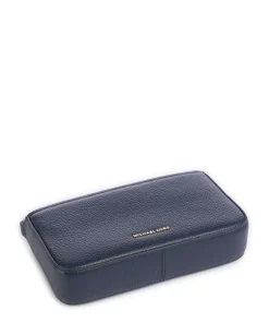 Bryant Small Schultertasche genarbtes Rindsleder navy