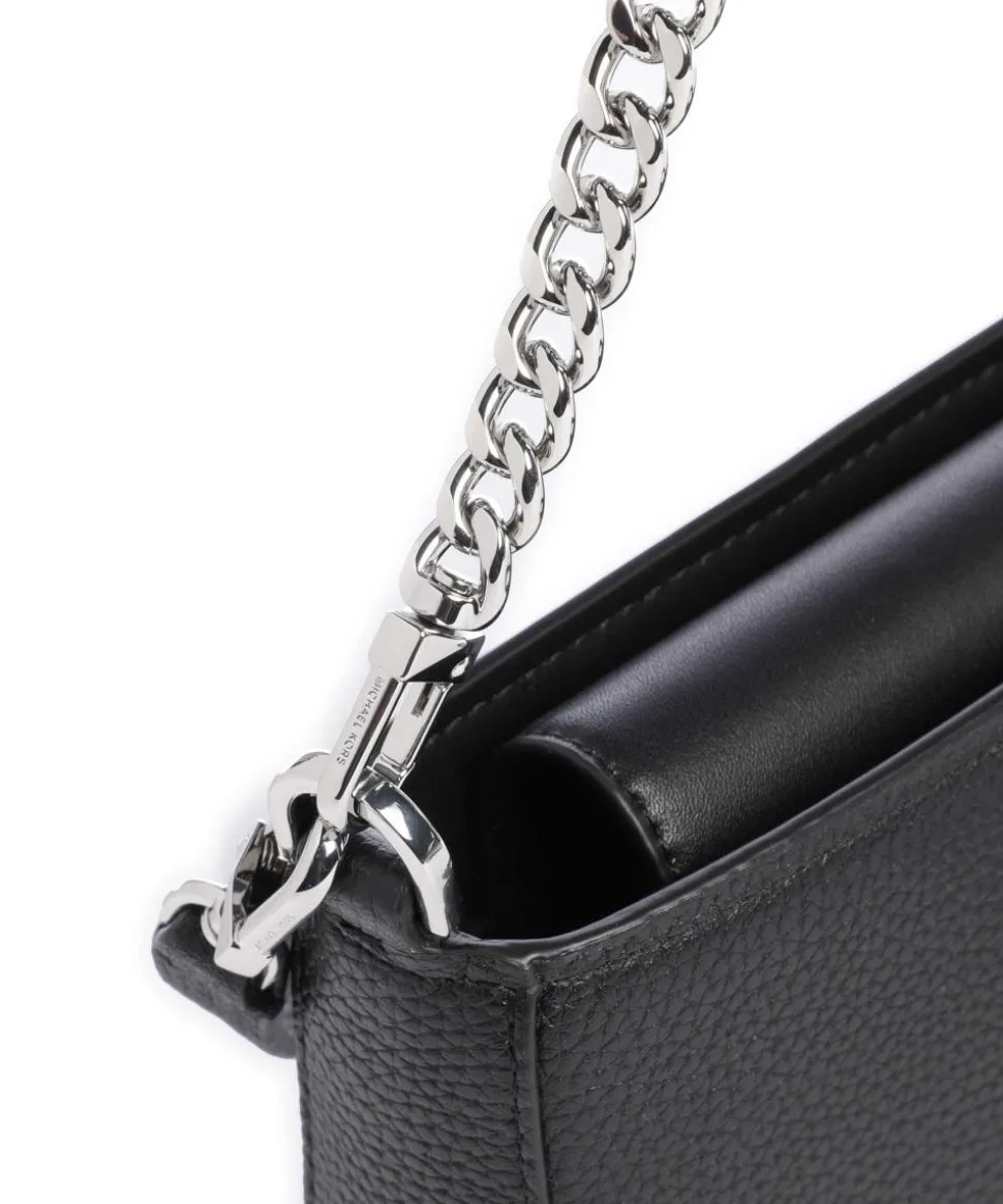 Bryant Small Schultertasche genarbtes Rindsleder schwarz