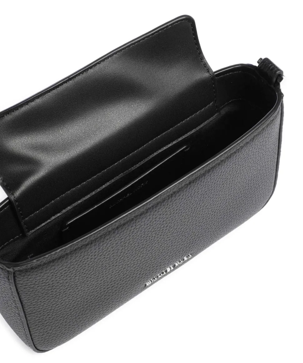 Bryant Small Schultertasche genarbtes Rindsleder schwarz