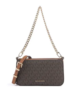 Bryant Small Schultertasche Lederimitat dunkelbraun