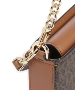 Bryant Small Schultertasche Lederimitat dunkelbraun