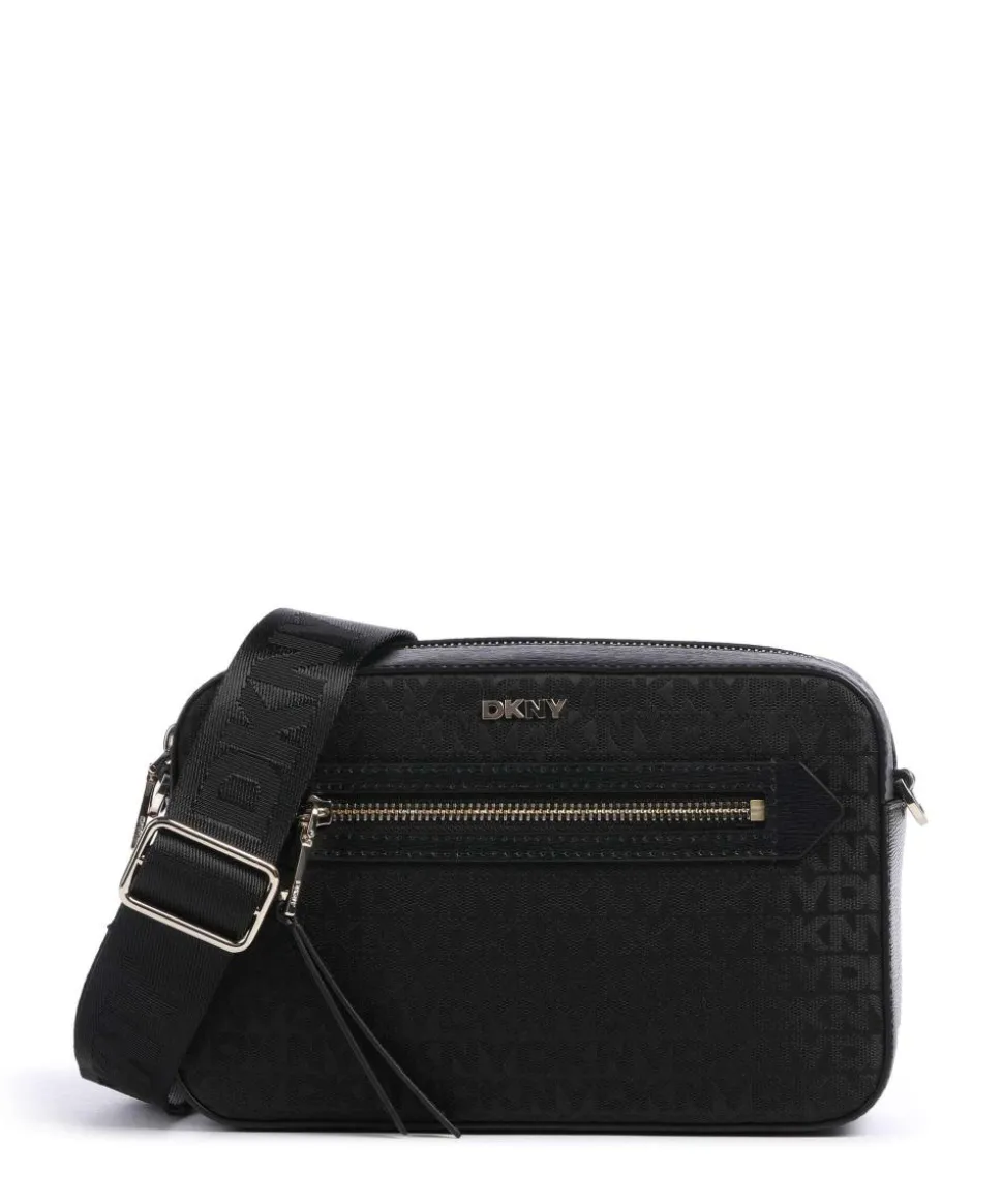 Bryant Umhängetasche fein genarbtes Rindsleder, Polyester schwarz