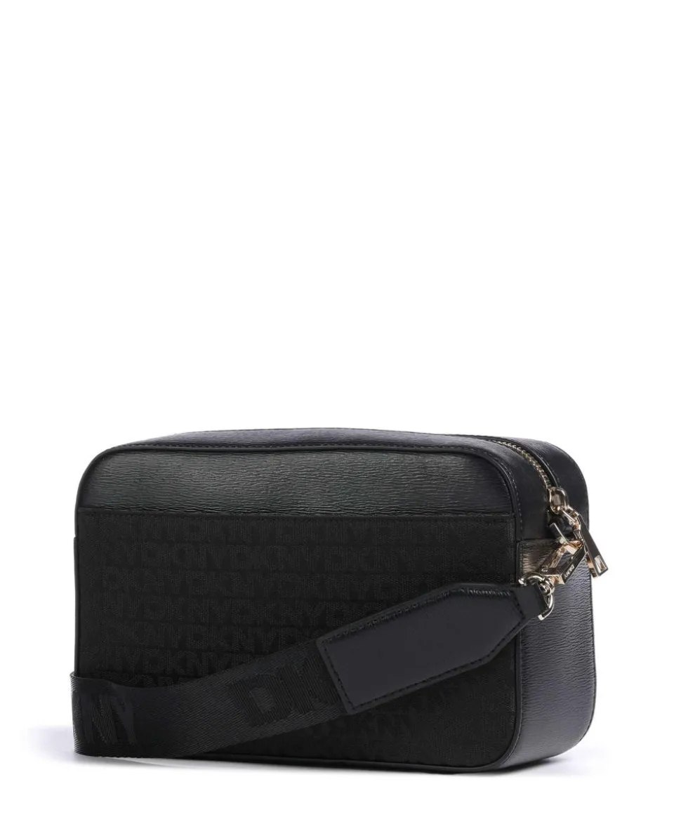 Bryant Umhängetasche fein genarbtes Rindsleder, Polyester schwarz