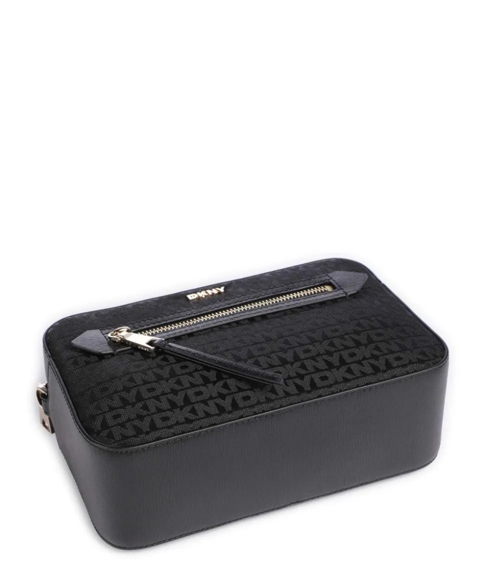 Bryant Umhängetasche fein genarbtes Rindsleder, Polyester schwarz