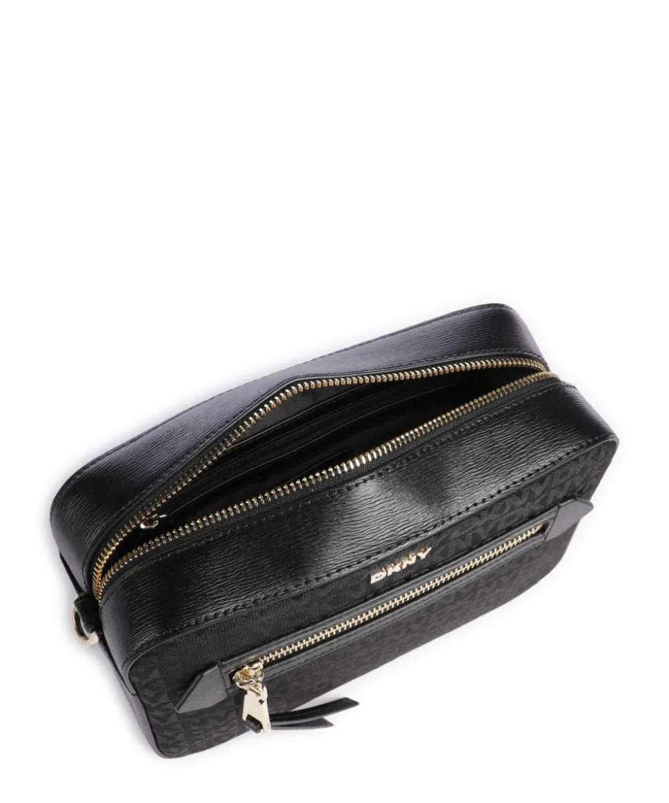 Bryant Umhängetasche fein genarbtes Rindsleder, Polyester schwarz