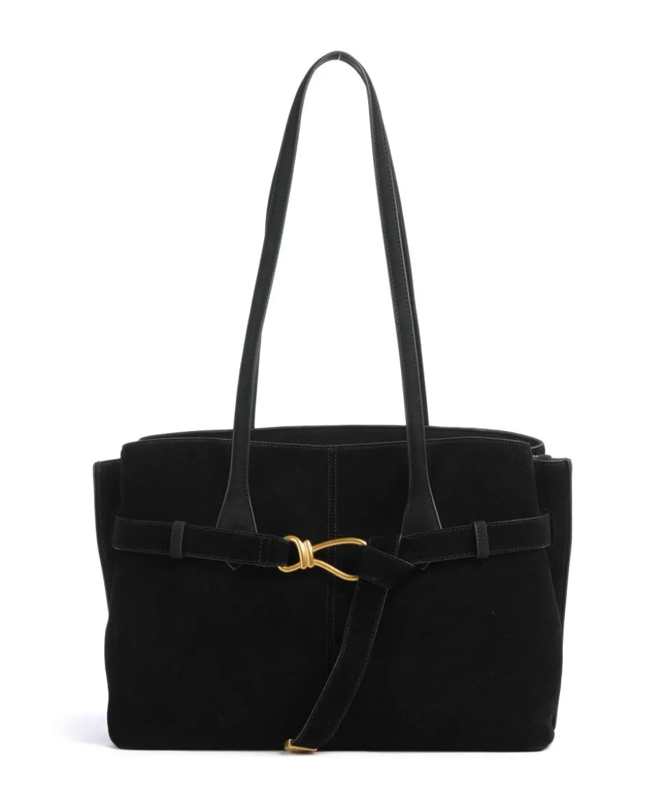 BSALLIE Shopper Wildleder schwarz