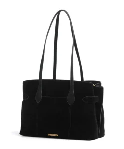 BSALLIE Shopper Wildleder schwarz