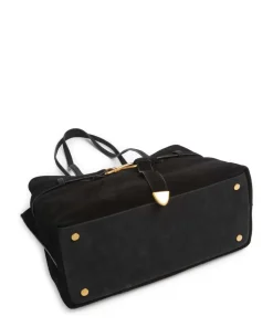 BSALLIE Shopper Wildleder schwarz