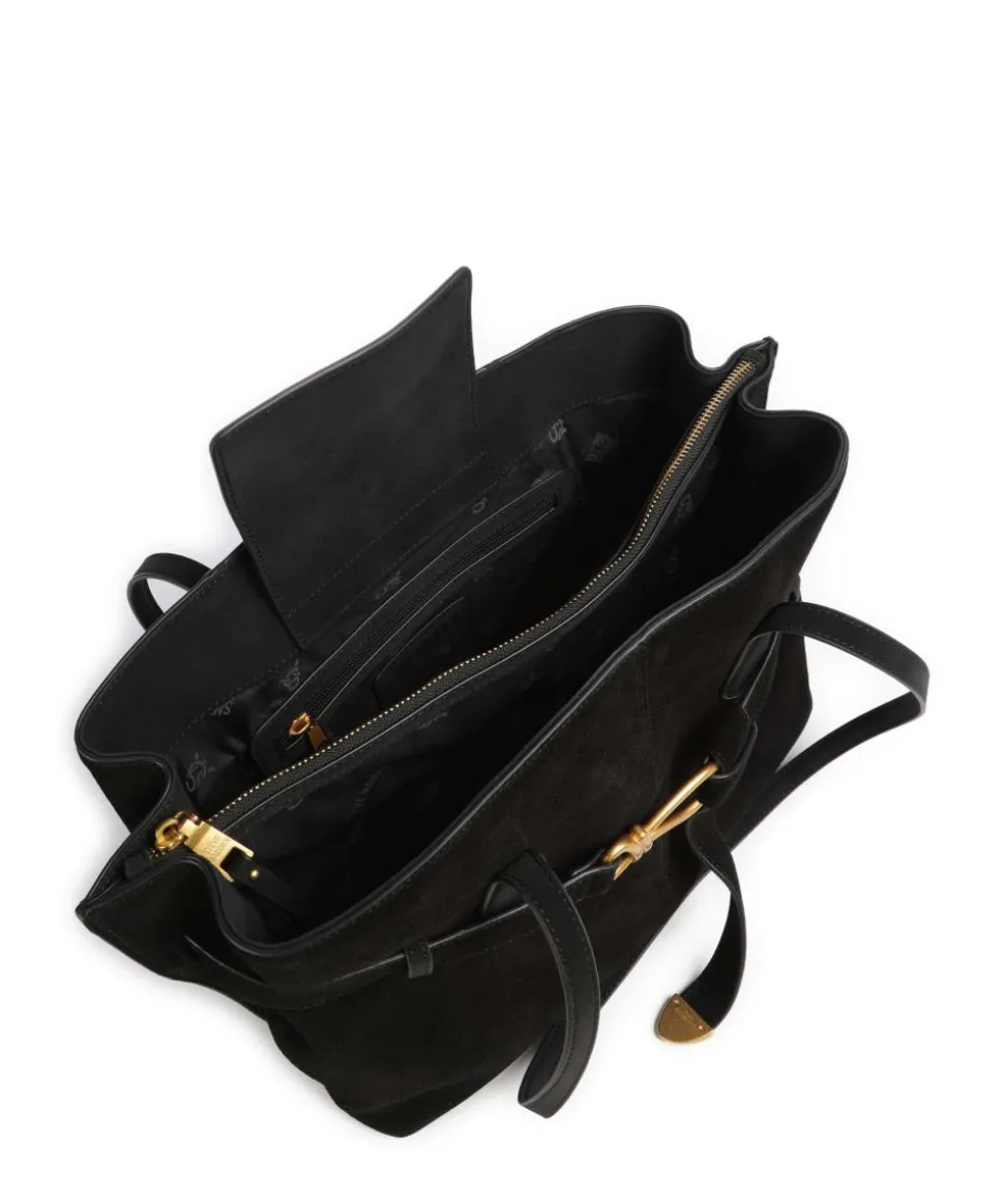 BSALLIE Shopper Wildleder schwarz