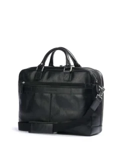 Buddy Aktentasche 15″ Büffelleder schwarz