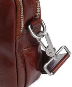 Buddy Umhängetasche Büffelleder cognac