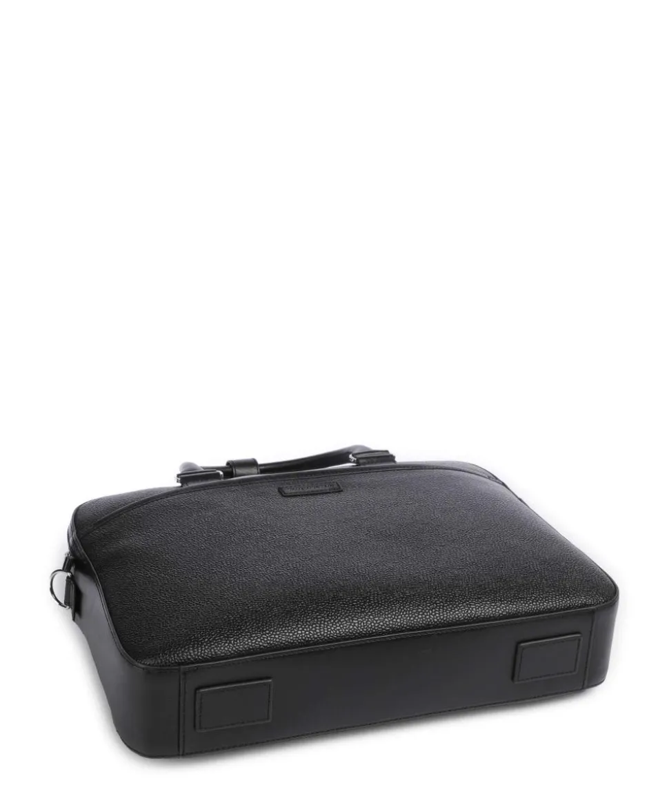 Burin Aktentasche 16″ genarbtes Rindsleder schwarz