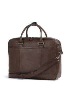 Burin Aktentasche 16″ genarbtes Rindsleder dunkelbraun