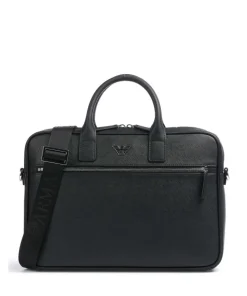 Business Regenerated Aktentasche 14″ Lederimitat schwarz