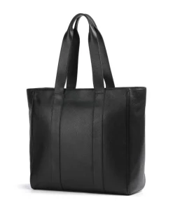 Business Shopper 15″ genarbtes Rindsleder schwarz