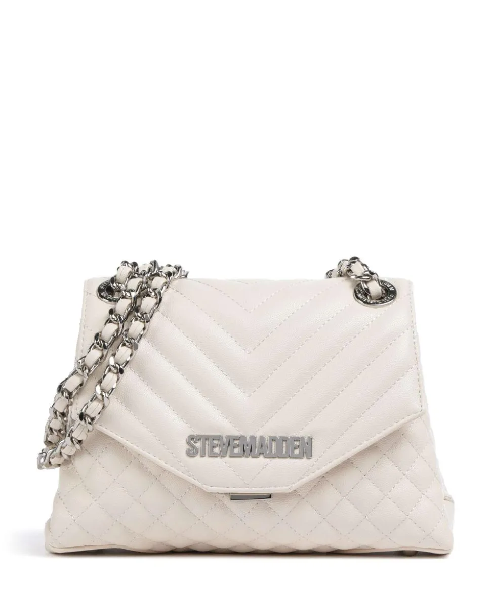 BVOLT Schultertasche Lederimitat elfenbein