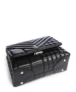 BVOLT-Q Schultertasche Lederimitat schwarz