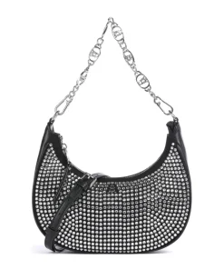 BWAND-R Schultertasche Lederimitat schwarz