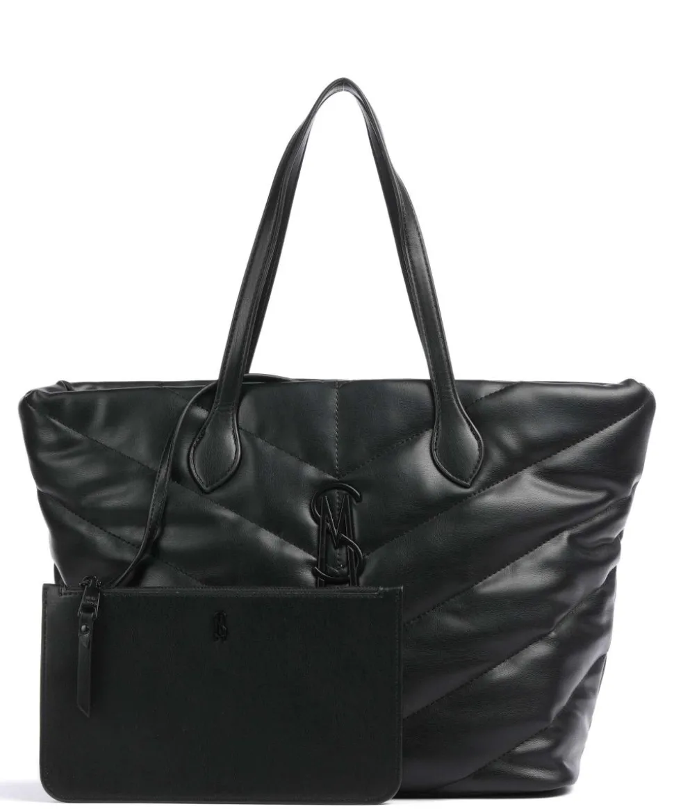 BWORKING Shopper Lederimitat schwarz