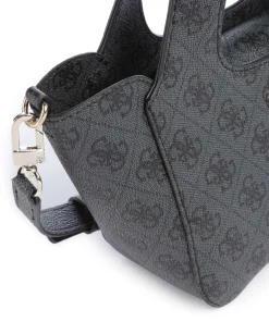 Calista Mini Umhängetasche Lederimitat anthrazit