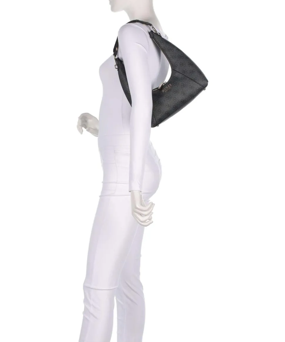 Calista Schultertasche Lederimitat dunkelgrau