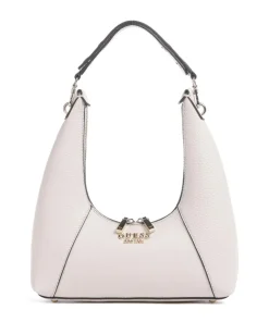 Calista Schultertasche Lederimitat creme