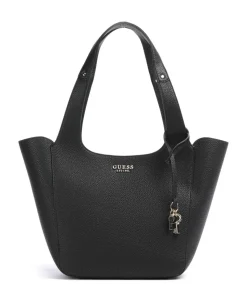 Calista Shopper Lederimitat schwarz