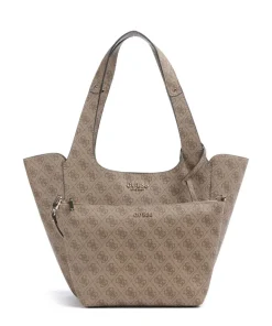 Calista Shopper Lederimitat hellbraun