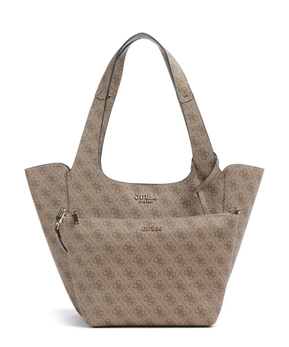 Calista Shopper Lederimitat hellbraun