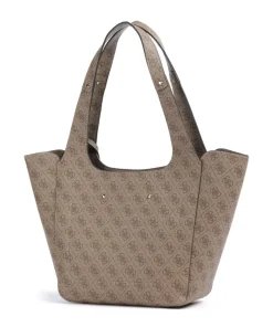 Calista Shopper Lederimitat hellbraun