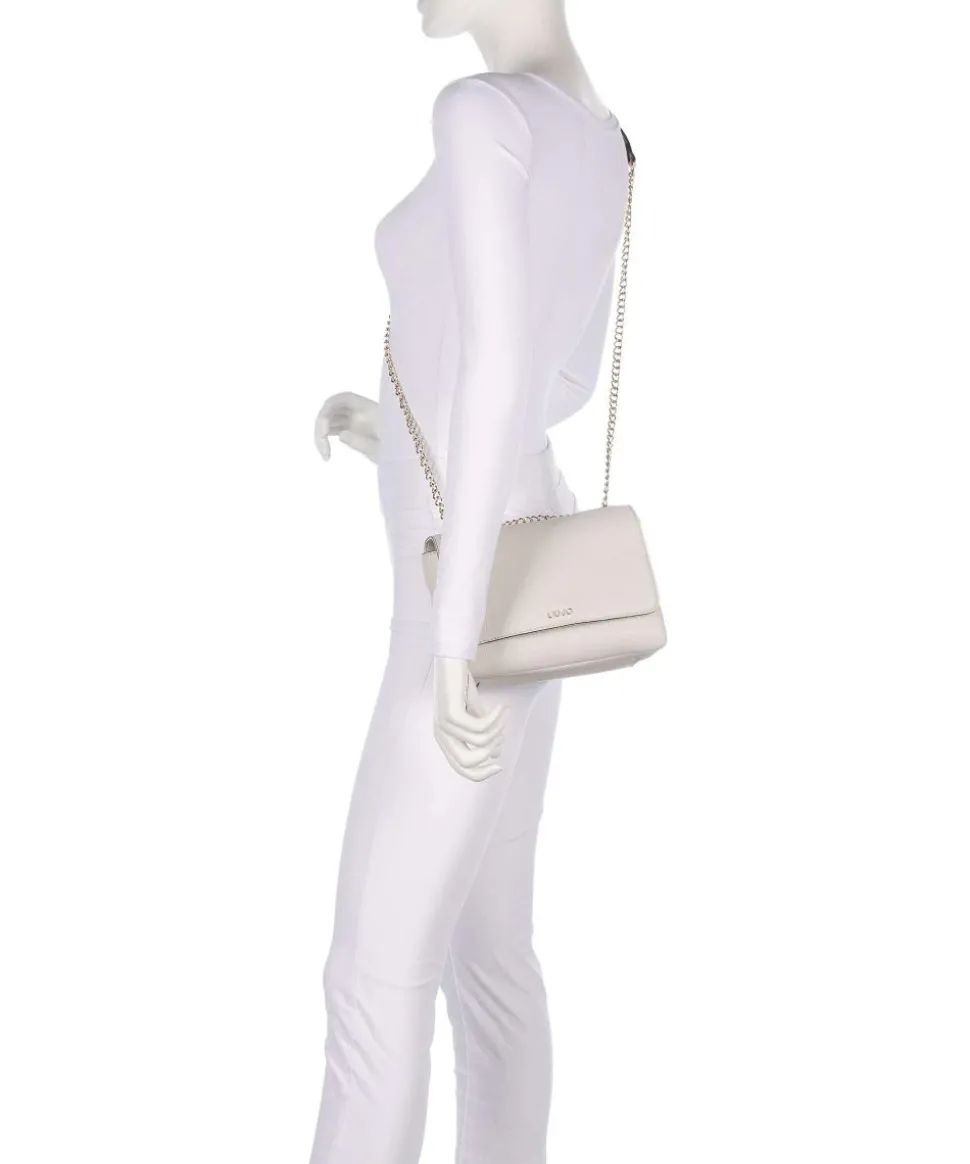 Caliwen S Schultertasche Lederimitat elfenbein