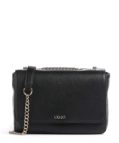 Caliwen S Schultertasche Lederimitat schwarz