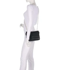 Caliwen S Schultertasche Lederimitat schwarz