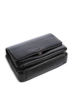 Caliwen S Schultertasche Lederimitat schwarz