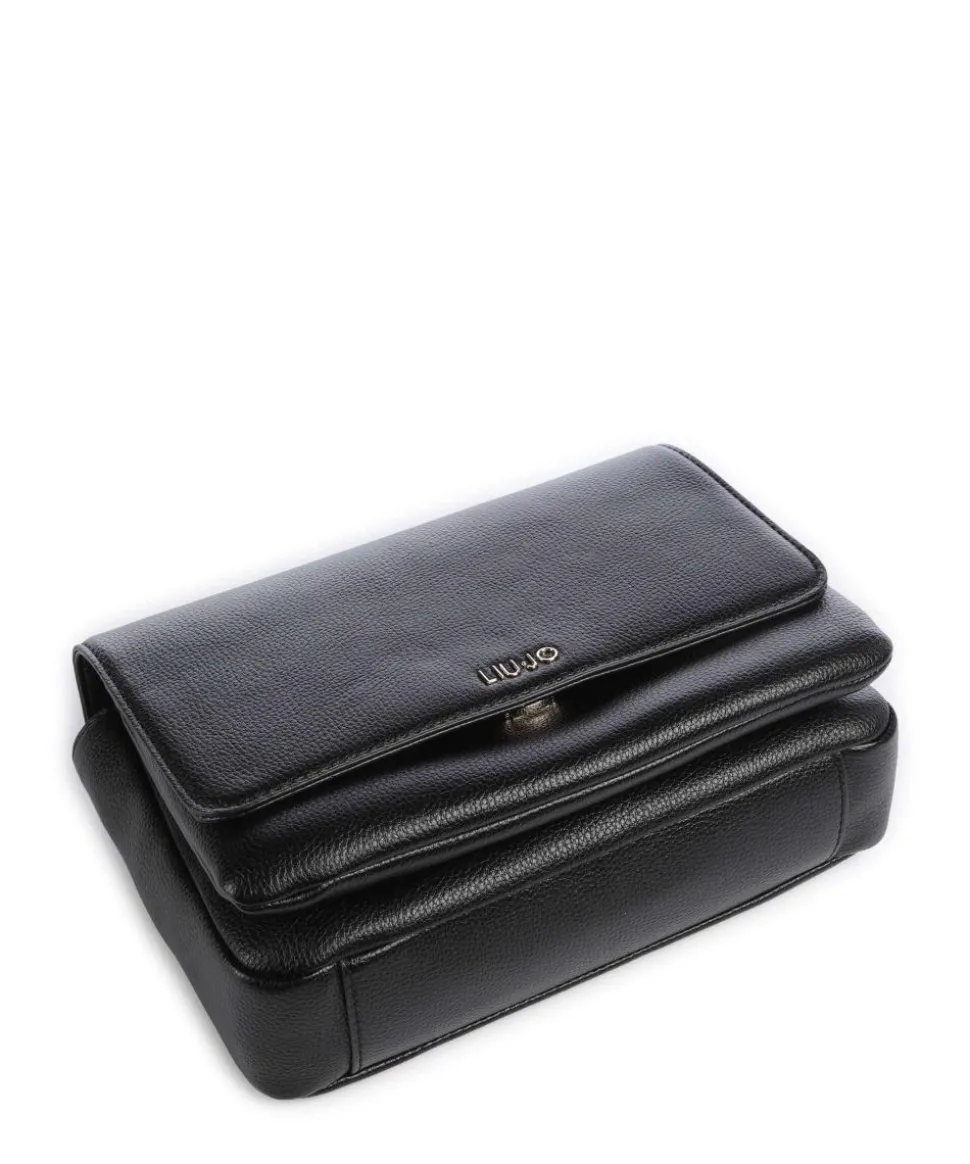 Caliwen S Schultertasche Lederimitat schwarz