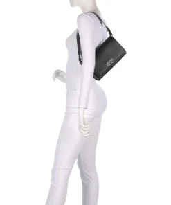 Caliwen S Schultertasche Lederimitat schwarz