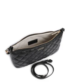 Caliwen Schultertasche Lederimitat schwarz