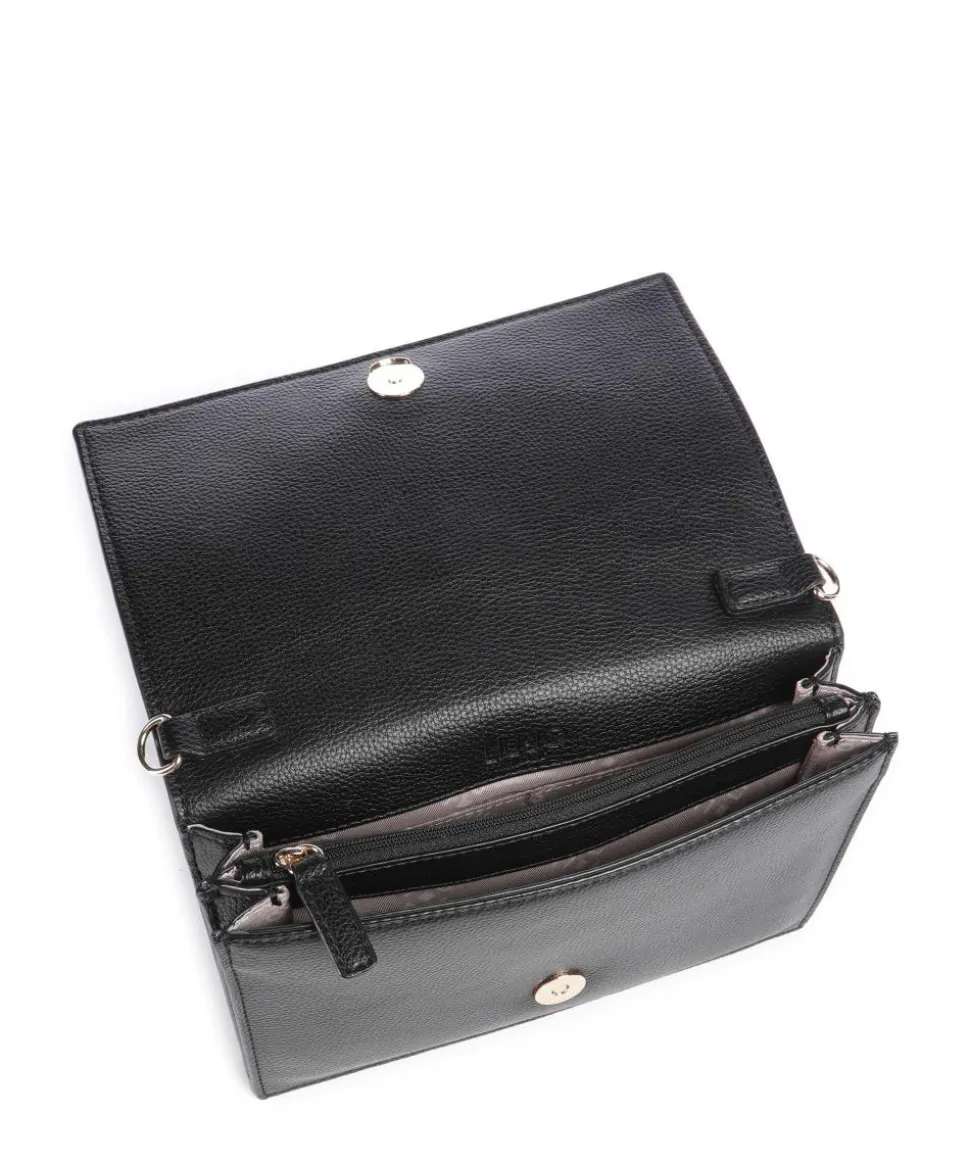 Caliwen XS Umhängetasche Lederimitat schwarz