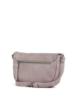 Calm Umhängetasche genarbtes Rindsleder taupe