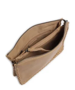 Calm Umhängetasche Leder hellbraun