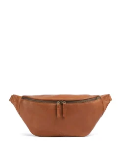 Camden Gürteltasche genarbtes Rindsleder tan