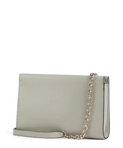 Camelia Mini Umhängetasche genarbtes Leder graugrün