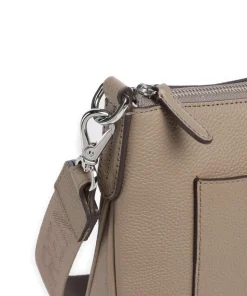 Cameryn 27 Umhängetasche genarbtes Rindsleder taupe
