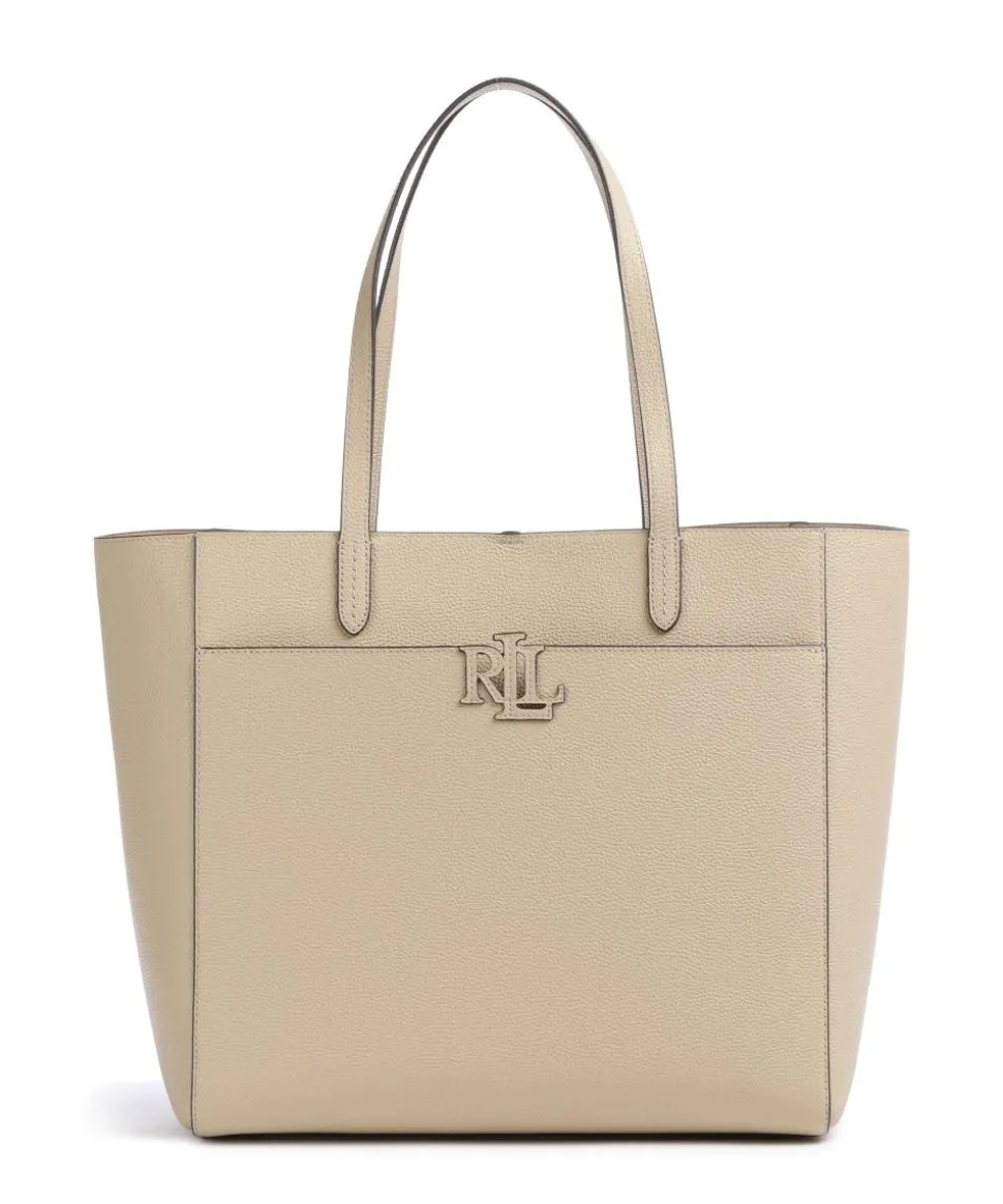 Cameryn Large Shopper genarbtes Rindsleder sand